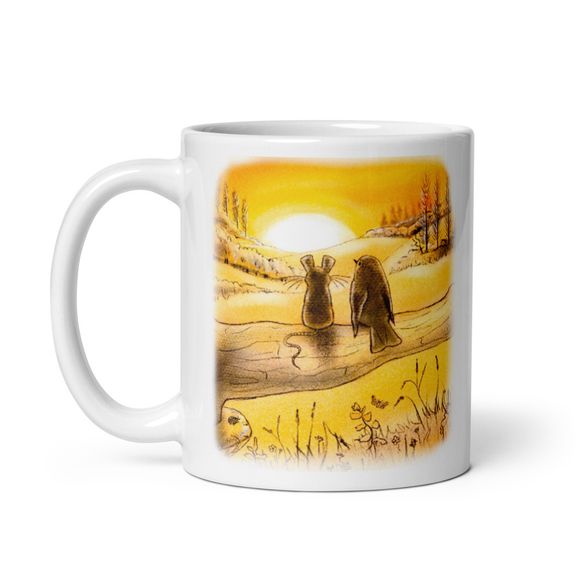&#x27;Farewell Day!&#x27; Ceramic Mug - Robin&#x27;s Gift