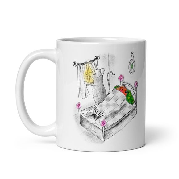 &#x27;Sweet Dreams Robin&#x27; Ceramic Mug - Robin&#x27;s Gift