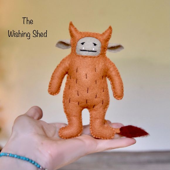 Clang The Cupboard Monster - Sewing Pattern - Tutorial 