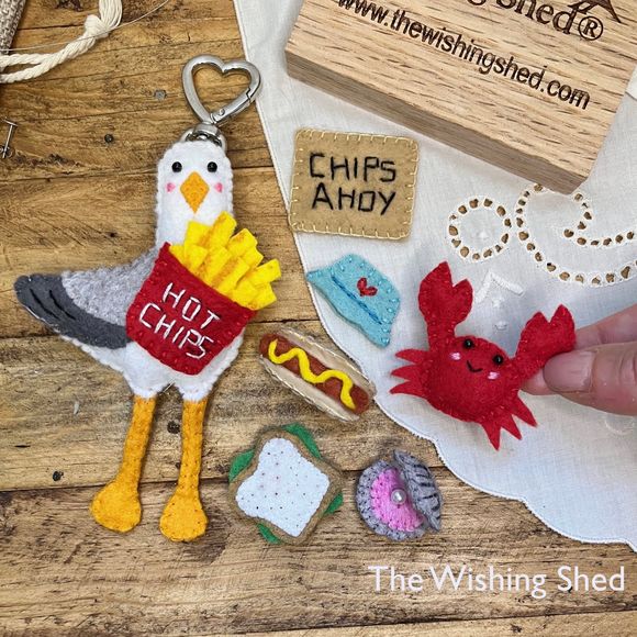 Seagull PDF Sewing Pattern - Charmclinger - The Wishing Shed®️