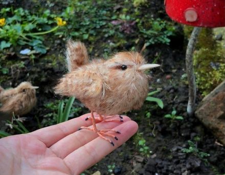 Realistic Jenny Wren - Bird - Sewing Pattern PDF Tutorial - The Wishing Shed