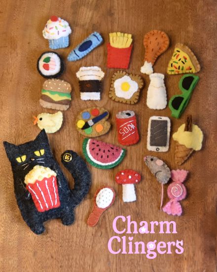Mixed Charms Set 1 -  Add Ons For Charm Clingers– PDF  Pattern The Wishing Shed®