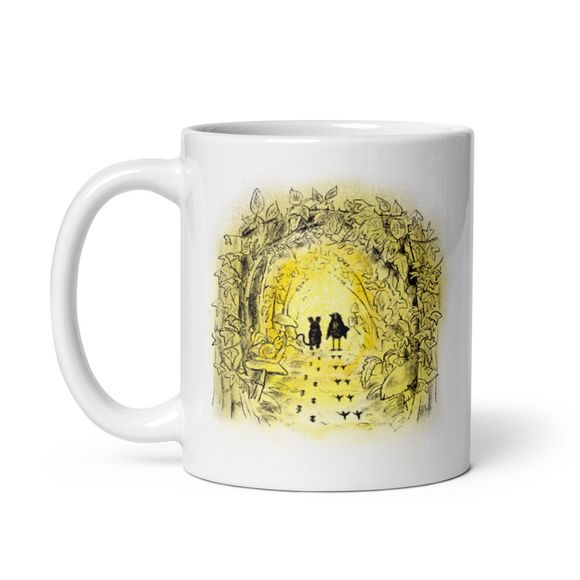 &#x27;Amidst The Trees&#x27; Ceramic Mug - Robin&#x27;s Gift