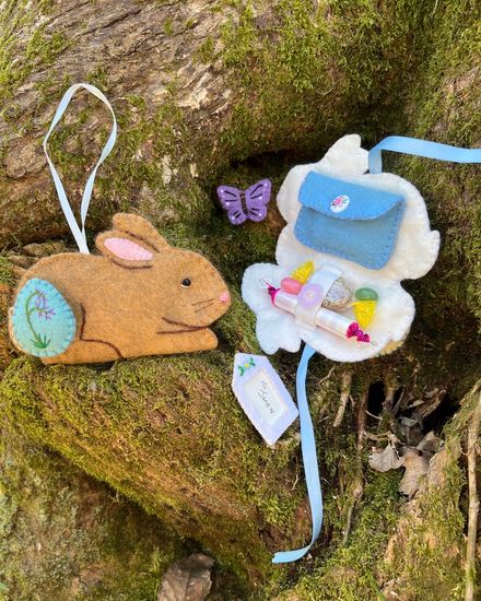 Bluebell the Bunny Sweet Treat Case Sewing Pattern PDF File ©️The Wishing Shed 