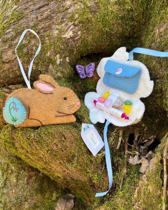 Bluebell the Bunny Sweet Treat Case Sewing Pattern PDF File ©️The Wishing Shed 