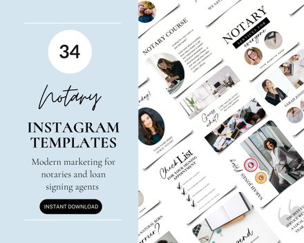 Notary Instagram Posts 