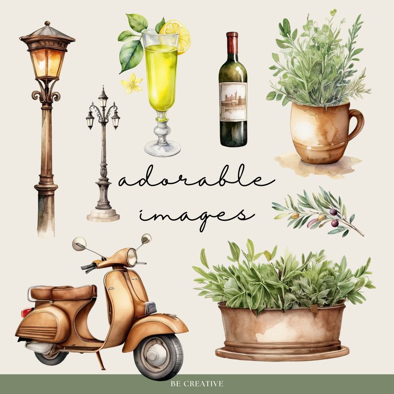 Beautiful Italy Stickers
