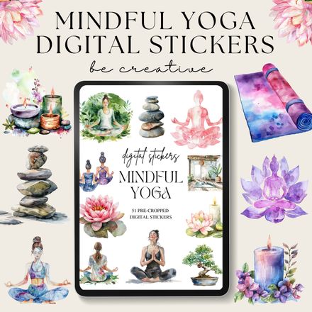 Mindful Yoga Stickers 