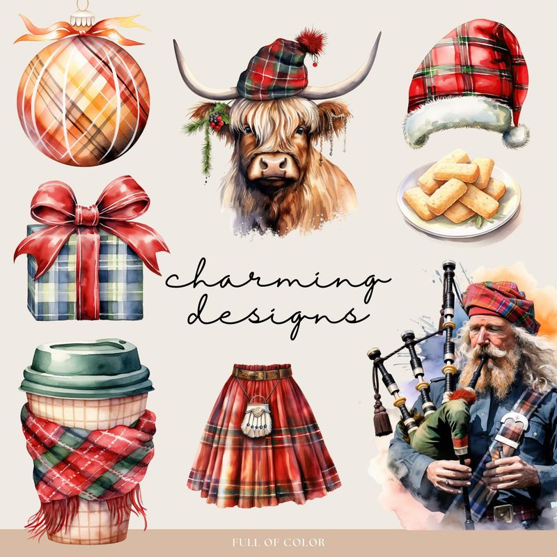 Scottish Digital Stickers