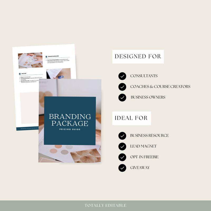 Branding Package Pricing Guide
