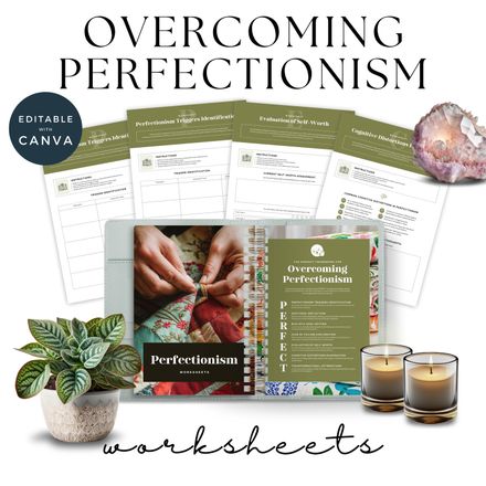 Overcoming Perfectionism Worksheets