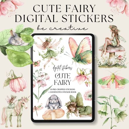 Cute Fairy Stickers