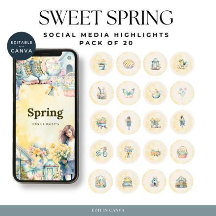 Spring Highlight Icons