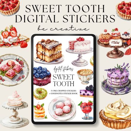 Sweet Tooth Stickers
