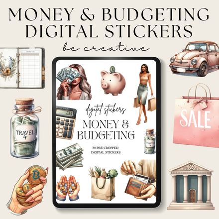  Money and Budgeting Stickers