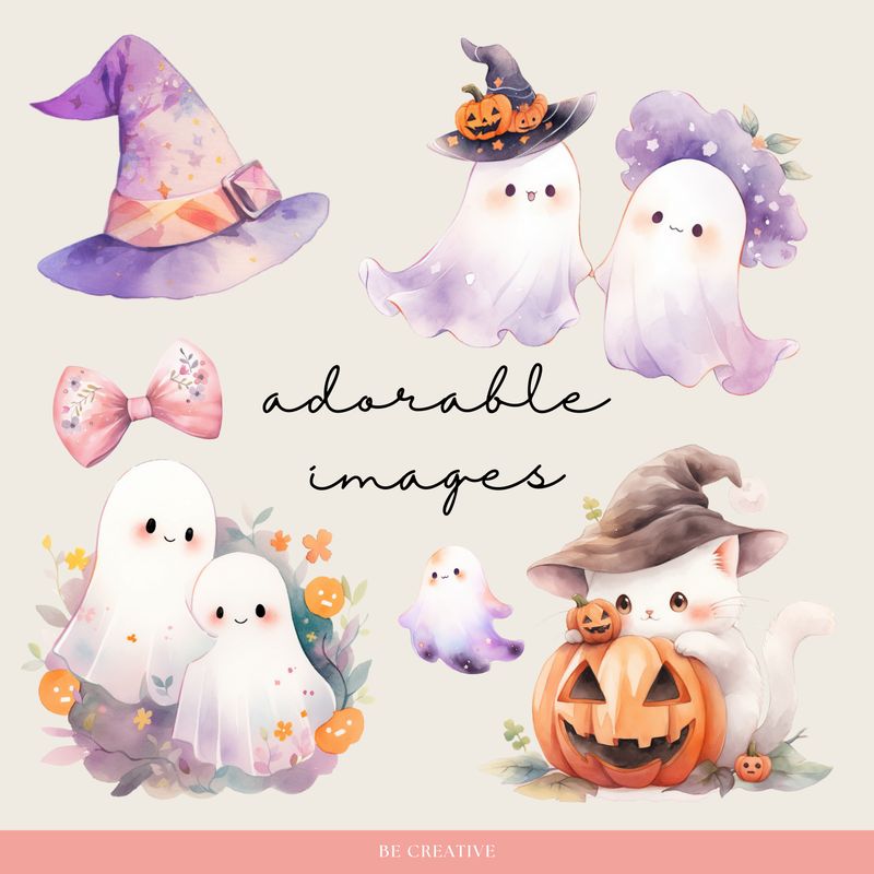Pastel Halloween Stickers