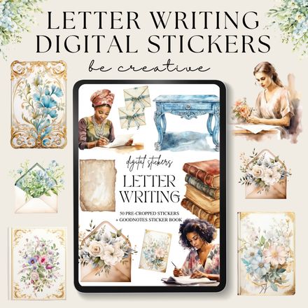 Letter Writing Stickers