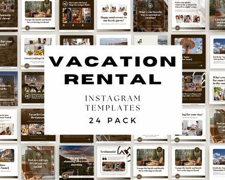 Vacation Rental Social Media Posts