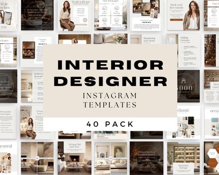 Interior Design Social Media Posts 