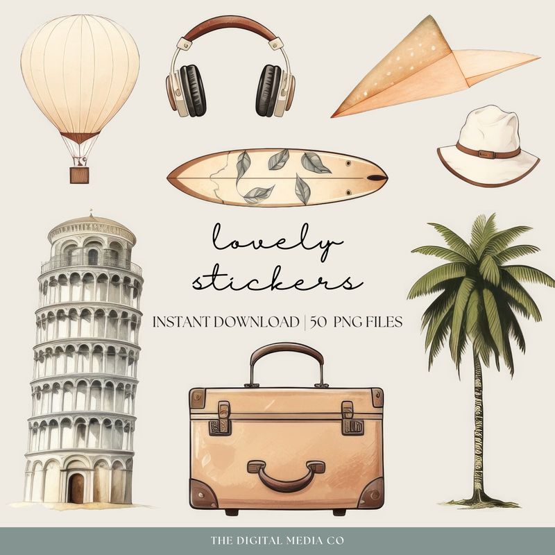 Jet Setter Stickers