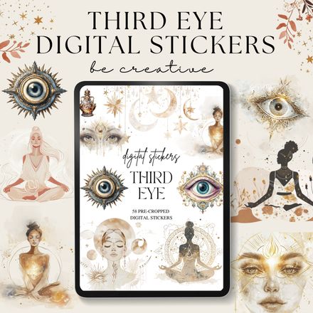 Third Eye Digital Stickers