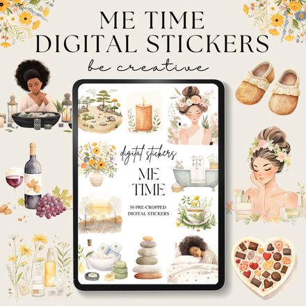 Me Time Stickers