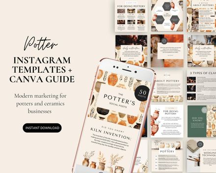 Pottery Social Media Posts