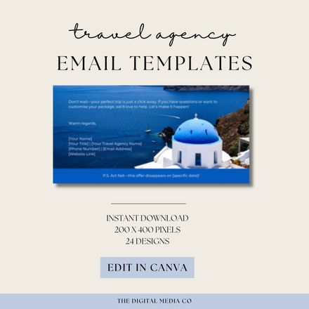 Travel Agency Email Templates