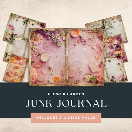 Flower Garden Junk Journal