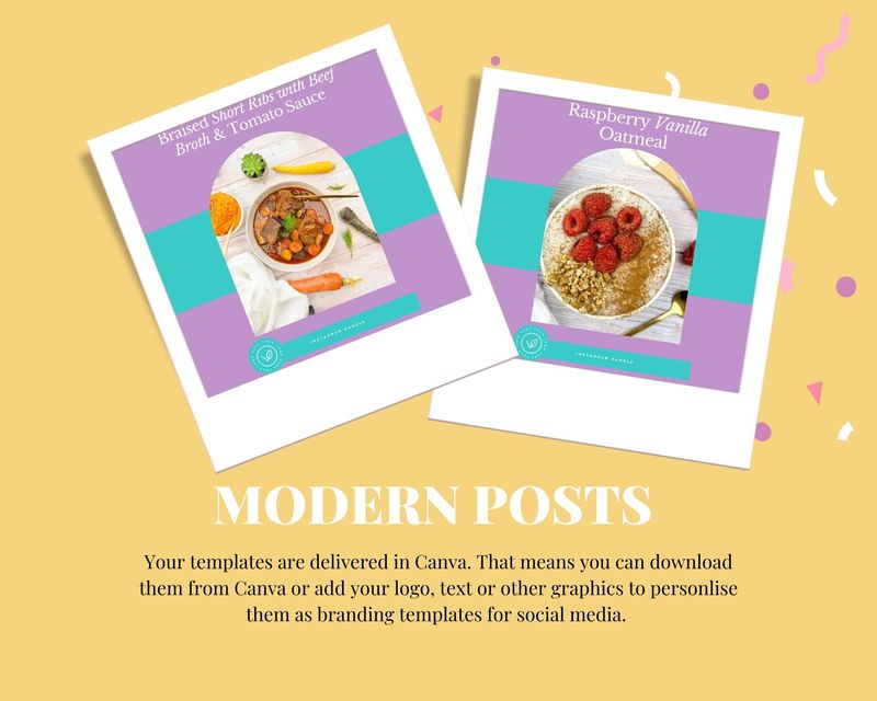 Postpartum Gut Nourishing Food Social Media Posts