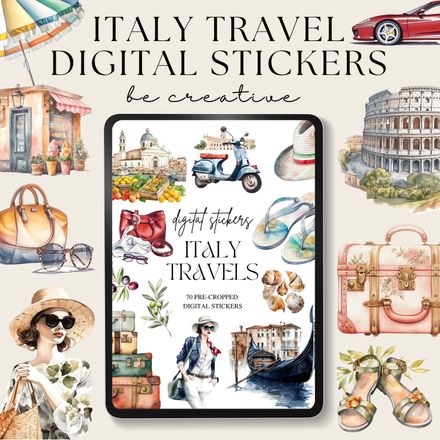 Italy Digital Stickers