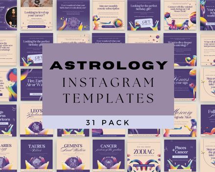 Astrology Instagram Templates