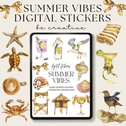 Summer Splash Stickers