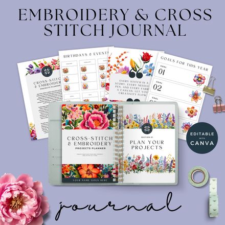 Cross-Stitch &amp; Embroidery Projects Planner
