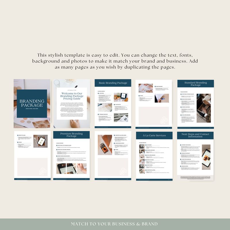 Branding Package Pricing Guide