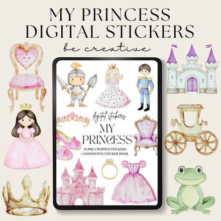 My Princess Stickers