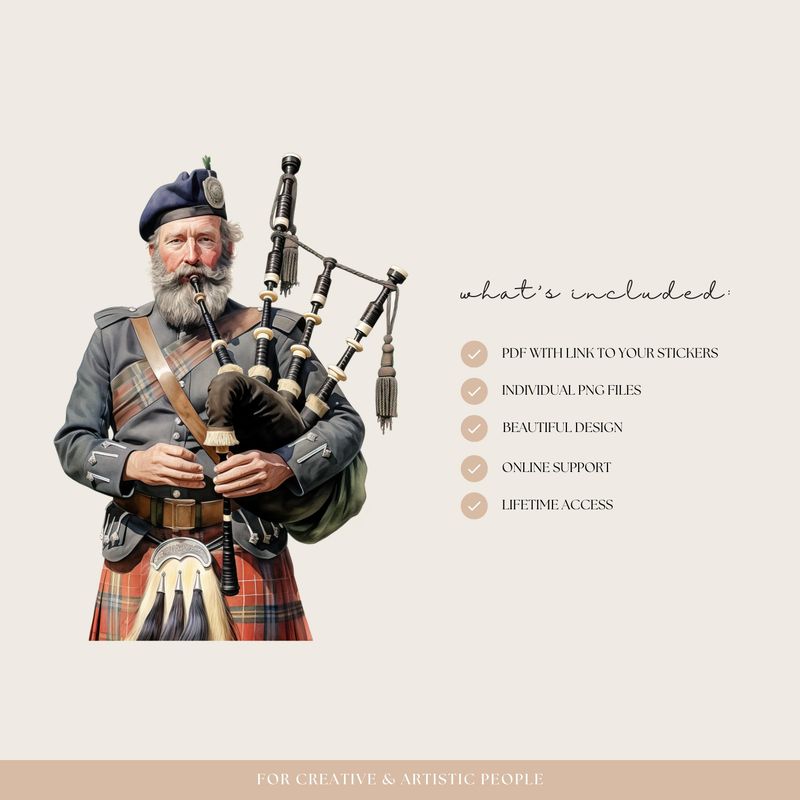 Scottish Digital Stickers