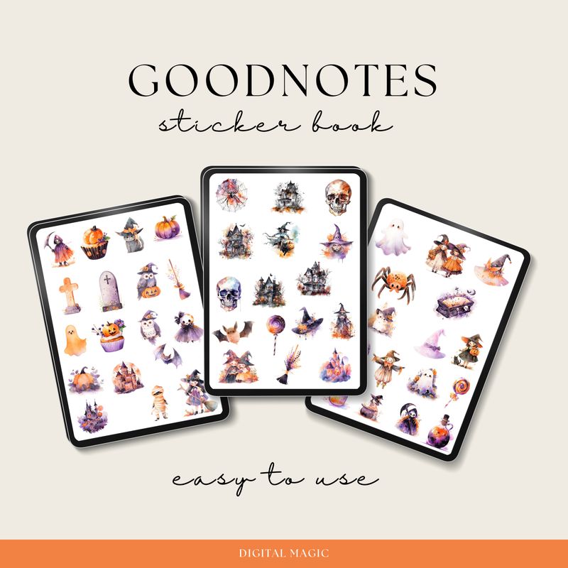 Scary Halloween Stickers