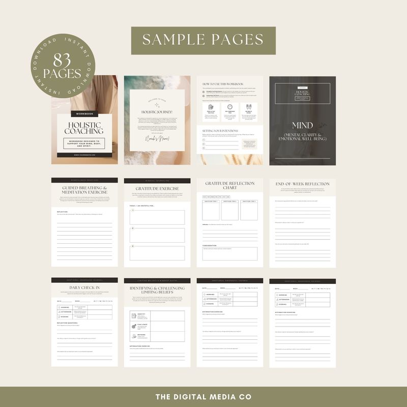 Holistic Coaching Workbook