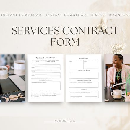 Services Contract Form