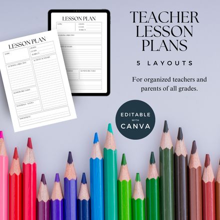 Lesson Plan Templates