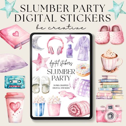 Slumber Party Stickers
