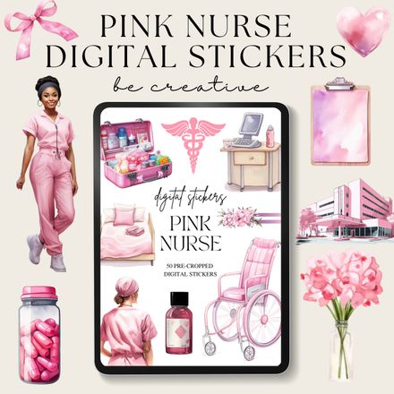 Nurse Digital Stickers