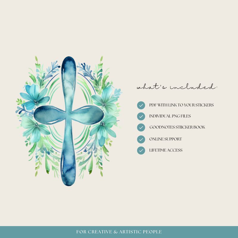 Blue Bliss Stickers