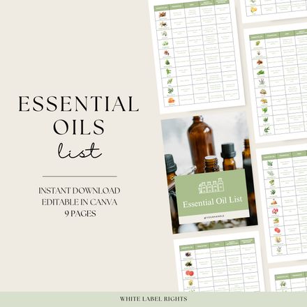Essential Oil Guide