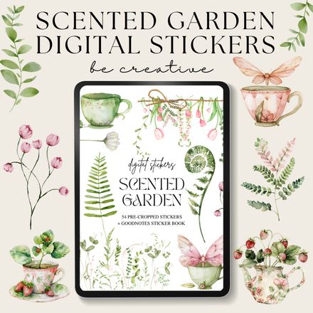 Scented Garden Stickers