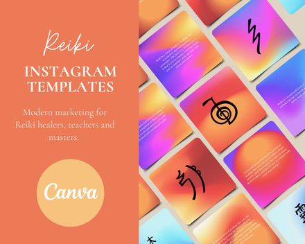 Reiki Social Media Posts