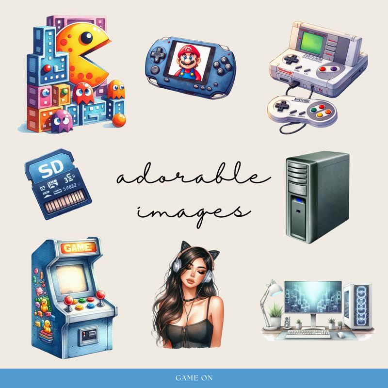 Gamer Girl Stickers 