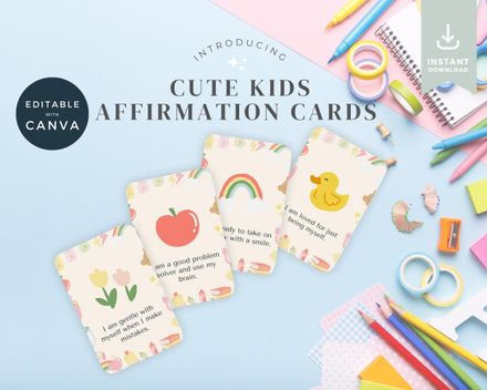 Kids Affirmation Cards
