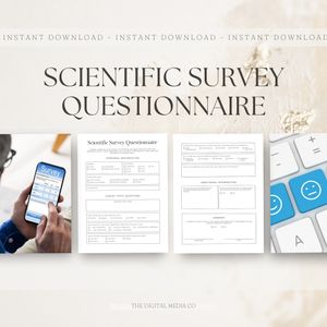 Scientific Survey Questionnaire